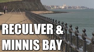 Reculver amp Minnis Bay  South East Coast shore fishing locations Kent England [upl. by Brent]