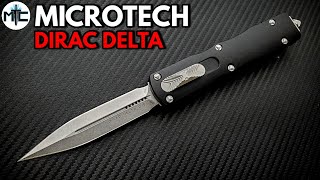 Microtech Dirac Delta OTF Automatic Knife  Overview and Review [upl. by Adolphe525]