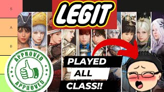 BDO The Legit PVE Tier list Endgame in Black Desert Online [upl. by Ole]