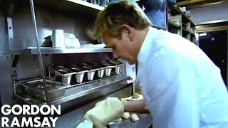 Chef Gordon Struggles to Make Naan Bread  Gordon Ramsay [upl. by Trout]