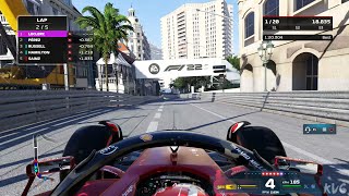 F1 22  Circuit de Monaco  Monaco Monaco Grand Prix  Gameplay PS5 UHD 4K60FPS [upl. by Elset145]