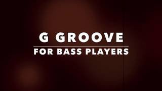 Groove Bass Backing Track G Dorian [upl. by Velma]