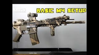 Basic AR15  M4 Milsim Setup  Airsoft [upl. by Surbeck]