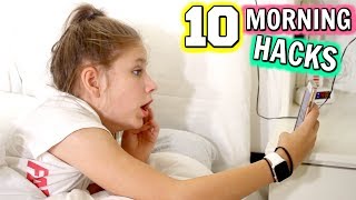 10 BEST MORNING EVER life hacks Morning Routine Ideas for Back to School [upl. by Levram]