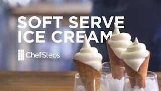 ChefSteps Soft Serve Ice Cream [upl. by Rellim]