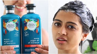 Herbal Essences Shampoo amp Conditioner Review  Natural Hair Care Tips [upl. by Ellehcal750]