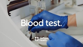 Blood Test Procedure  Nuffield Health [upl. by Lawley739]