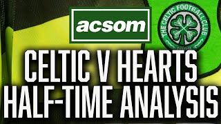 CELTIC v Hearts  LIVE HalfTime Analysis  A Celtic State of Mind  ACSOM [upl. by Ralleigh]