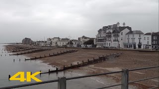 Bognor Regis Walk Town Centre amp Beach【4K】 [upl. by Auot389]