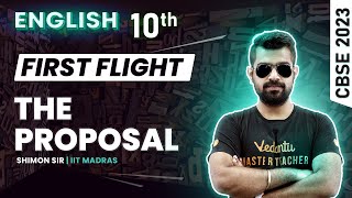 Class 10 CBSE English  First Flight  The Proposal  Shimon Sir  V master Tamil [upl. by Gere]