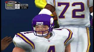 NFL 2K3  Vikings vs Rams [upl. by Indnahc]