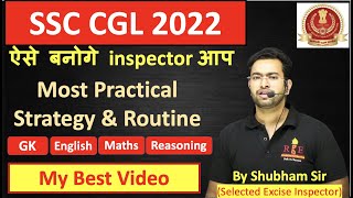 SSC CGL 20222023 Complete guidance Exam pattern jobs Strategy Books Routine amp Motivation [upl. by Atsed]