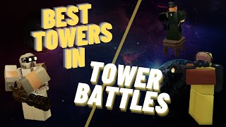 What are the best towers in Tower Battles  Tower Battles Roblox [upl. by Ahselaf744]