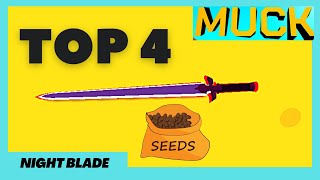 Top 4 Night Blade seeds  Muck Still Working [upl. by Sanez114]