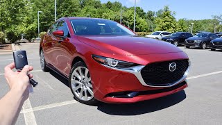 2021 Mazda 3 Sedan 25 S Start Up Walkaround Test Drive and Review [upl. by Klump]