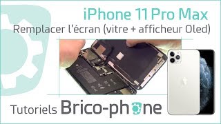 Comment changer lécran de votre iPhone 11 Pro Max  vitre  afficheur OLED  Tutoriel complet [upl. by Retnuh53]