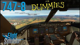 HOW TO FLY THE 747 FOR DUMMIES  MSFS2020 [upl. by Hamburger649]