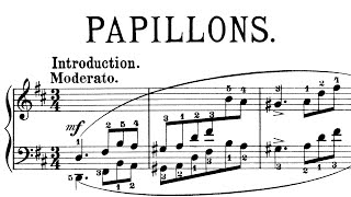 Rubinstein plays Schumann Papillons Op 2 [upl. by Nananne]