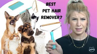 Uproot Clean Pet Hair Remover Review Does it actually work [upl. by Laddie13]