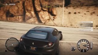 Ferrari FF top speed test NFS RIVALS [upl. by Hsirt]