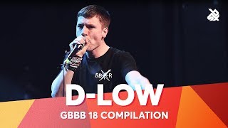 DLOW  Grand Beatbox Battle 2018 Compilation [upl. by Natsreik]