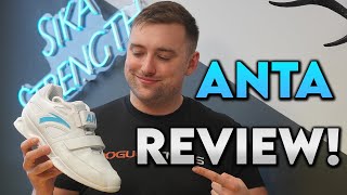 Anta Weightlifting Shoe Review [upl. by Philbert498]