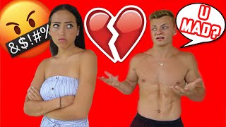 Getting MAD At EVERYTHING Prank On BOYFRIEND [upl. by Dewees]