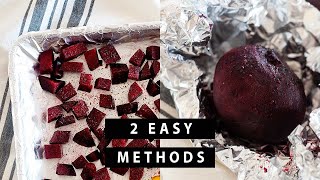 EPIC Roasted Beets  Not Your Grandmas Recipe [upl. by Onfre511]