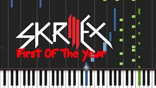 Skrillex  First Of The Year Equinox Dubstep on Piano ♫ [upl. by Manville]