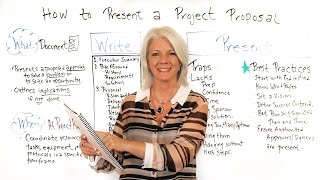 How to Present a Project Proposal  Project Management Training [upl. by Lomasi784]