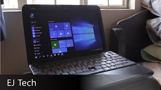 Windows 10 On a NETBOOK [upl. by Gnat936]