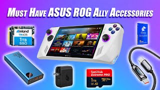 Must Have ASUS ROG ALLY Accessories [upl. by Kristal]