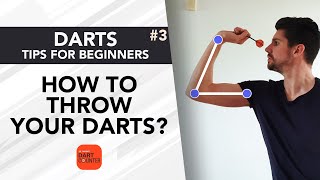 How To Throw Your Darts  Darts Tips for Beginners 3 [upl. by Ibba]