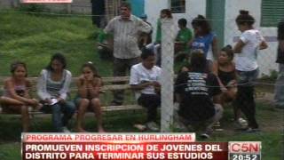 C5N  POLITICA PROGRAMA PROGRESAR EN HURLINGHAM [upl. by Reiter]