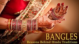 Bangles  Why do Indian Women Wear Bangles  Science Behind Indian Culture [upl. by Asp]