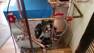 Slant Fin hot water boiler replacement [upl. by Ennaeirb110]