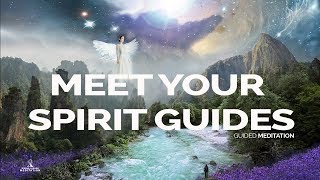 MEET YOUR SPIRIT GUIDES Guided Meditation 528Hz [upl. by Ahsiemac709]