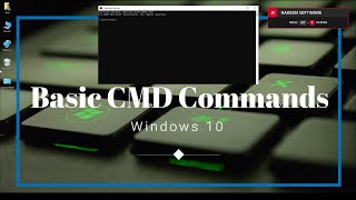 Basic CMD Commands for Windows 10  Command Prompt Tutorial for Beginners [upl. by Ayetal]