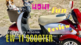 EW11 Mobility Scooter Review [upl. by Auburn]