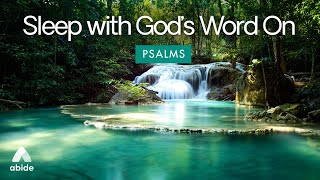 Psalms for Sleep Fall Asleep in Gods Word  Try for 5 Min [upl. by Htederem]