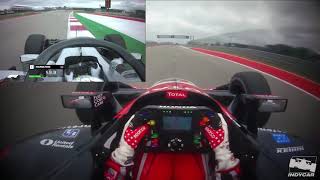 IndyCar Vs F1 Comparison  COTA  Circuit of the Americas [upl. by Kohcztiy]