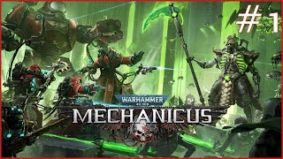 Warhammer 40K Mechanicus  Part 1  Introduction to the Necrons [upl. by Andrea]