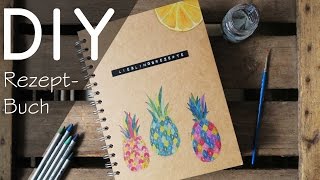 DIY Rezeptbuch  Kochbuch Lieblingsrezepte Inspiration [upl. by Nerraf830]