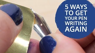 5 Ways to Get Your Pen Writing Again [upl. by Dercy]