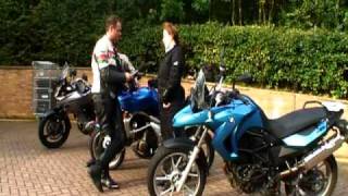 MCN test BMW F650GS Kawasaki Versys Suzuki DL650 VStrom [upl. by Alexandro374]