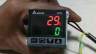 Delta temperature controller settings [upl. by Neelya]