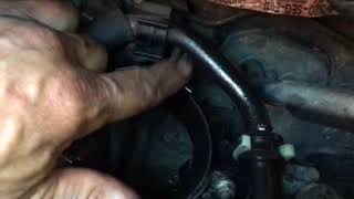 How to change fuel filter on Honda Accord 22 cdti [upl. by Nawek500]