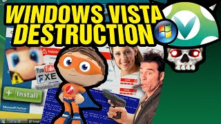 Vinesauce Joel  Windows Vista Destruction [upl. by Whitnell178]