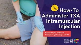 STEPBYSTEP ✏️  HowTo Administer TXA Intramuscular Injection [upl. by Elyk]