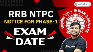 RRB NTPC Notice for Phase  1  Complete Details by Sahil Khandelwal [upl. by Leonanie]